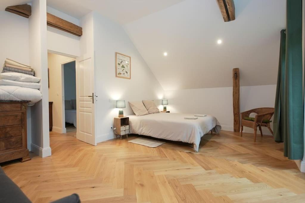 Вилла Magnifiques Ecuries Juste Renovees - Domaine De La Mulotiere Ланже Экстерьер фото